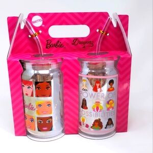 Barbie x Dragon Glassware Limited Edition Drinking Cups